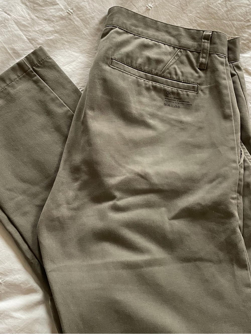 Outerknown Men's Olive Chinos